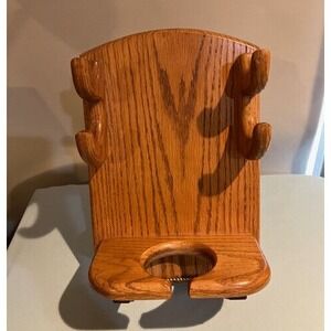 Solid Wood Handcrafted Display Organizer Shelf for Baseball & Softball‎ 13.5"